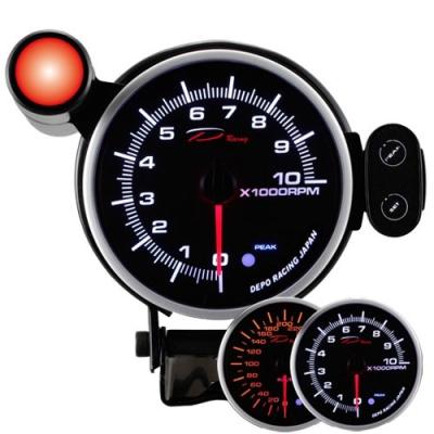 China 115mm PK-WA Japanese Auto Tachometer Stepper Motor Depo Racing Gauge 115mm for sale