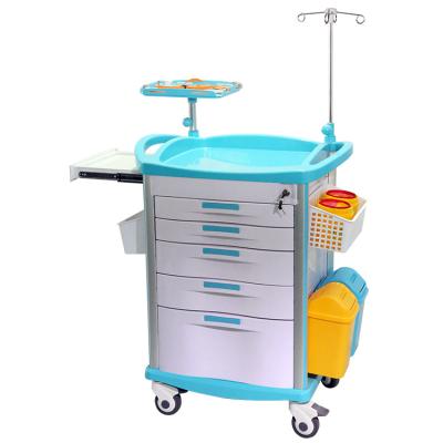 China Wholesale Traditional Anesthesia Trolley Cheap Price Hospital Crash Cart Medical Clinic for sale