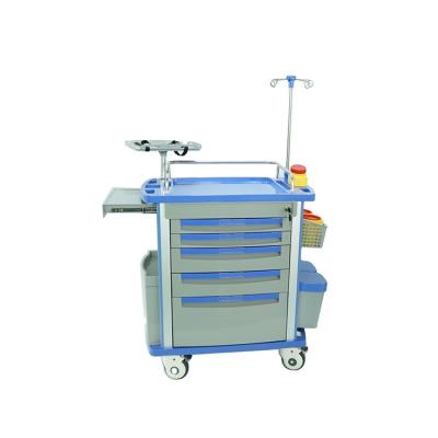 China Selling First Aid Trolley Best Quality For Sale Clinic ABS Medicine Medical First Aid Trolley Trolley for sale