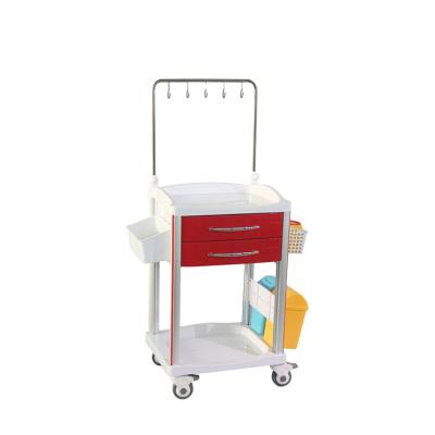 China Anethesia Trolley Best Quality And Low Price Hospital First Aid Carts Single Row Medical Trolley Trolley for sale