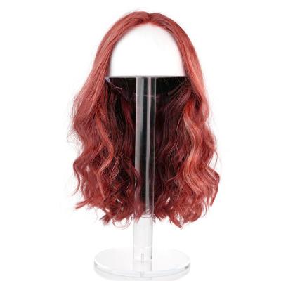 China Hair Salon Supplies Hair Extension Tool Hair Salon Supplies Hair Extension Tool Wig Headstand Hair Extension Wig Holder Acrylic Wig Display for sale