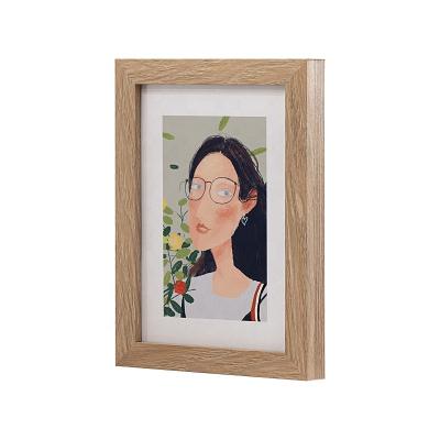 China Decorative MDF Picture Frame Hot Selling Simple Wooden Photo Frame A3 A4 A2 for sale