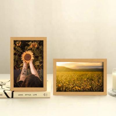 China Fashionable Free Sample Wholesale Good Quality Aluminum Alloy Magnetic Photo Picture Frame for sale