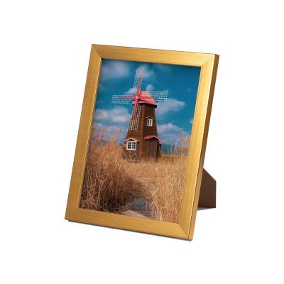 China Decorative Chinese Photo Frame Supplies Eco-friendly Plastic Material Customized Canton Picture Painting Photo Frame Size Color PS Frame Gold for sale