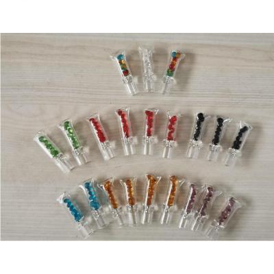 China Glass Rolling Paper Diamond Cigarette Filter Tube Filter Tip Holder for sale