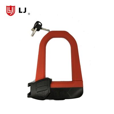 China Hardened Steel Anti Knock And Attacks Type Bike Lock Small U Wholesale Bicycle Parts for sale