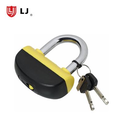 China Anti-theft Rectangular Motorcycle Combination Lock Iron Disc Padlock Accessories Motorcycle for sale