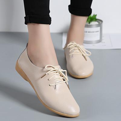 China Wholesale Two Layers Flat Whip Fashionable Ladies Women's Flat Shoes For Women for sale