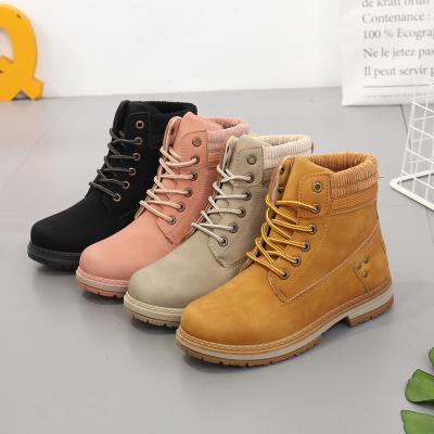 China Thermal Fashion Plus Winter Warm Martin Shoes Women Winter Boots Velvet Rubber for sale