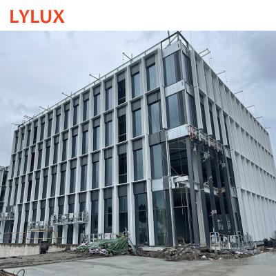 China Modern Steel Structure Commercial Building Prefab Office , Simple Mid Rise Office Building for sale