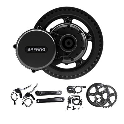 China Bafang bbs02b 36V 48V 500W mid drive motor 8fun ebike conversion kit e bike kit with bafang for sale