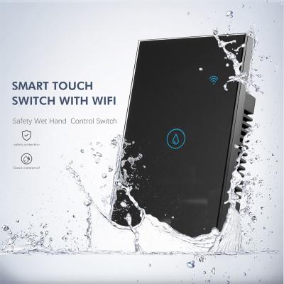 China US New Type Standard Wall Touch Boiler On Wifi Switch Smart Water Heater Switch 20A ST-162 for sale