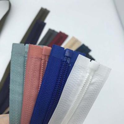 China Custom Nylon Bags Polyester Tape 5# Open End Invisible Zipper For Skirts for sale