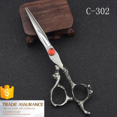 China C-302scissors hair scissors for hair dragons handle scissors for sale