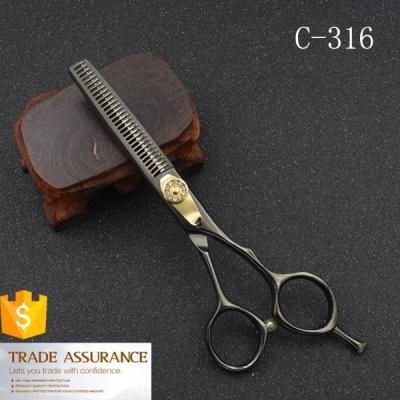 China C-316 High Quality Salon Hair Thinning Scissors Thinning Scissors For Hairdresser for sale