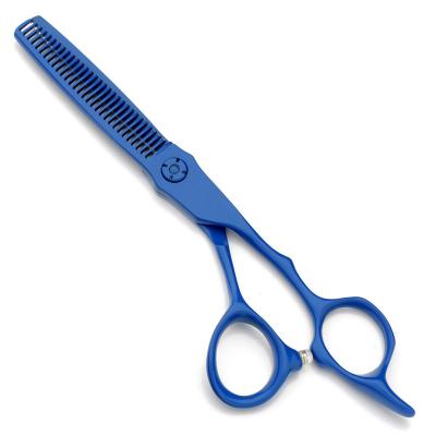 China Japanese Blue Box Damascus Scissors FD-119 Color Maker Professional Barber Hairdresser Salon Thinning Cutting Hair Scissors for sale