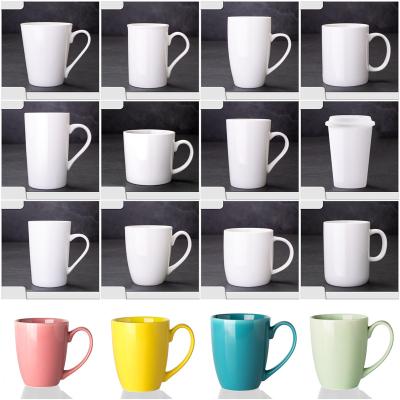 China Sublimation Photo Ceramic Cups Custom Viable Custom Sublimation Mugs Coffee Mugs Ceramic White Mug for sale