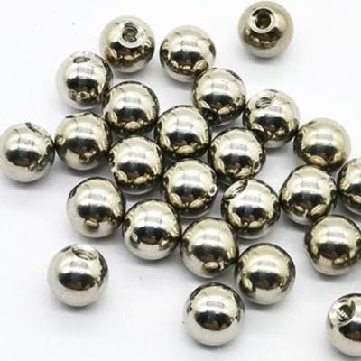 China Bearing Accessories Punching Steel Ball Of All Size Custom 12.7mm Steel Ball Wire Tapping Perforated Steel Ball for sale