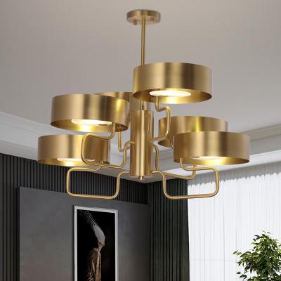 China Contemporary New Design Brass Chandeliers Lighting G9 Brass Pendant Light for sale