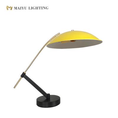 China Contemporary modern creative children's desk lamp personality design desk yellow decorative table lamp small for sale