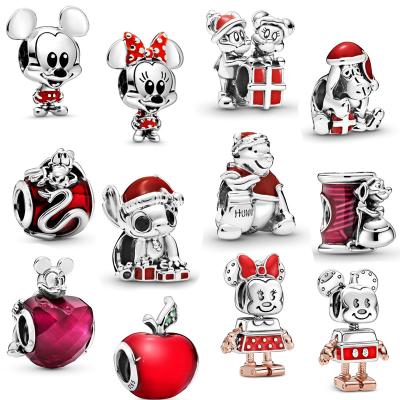 China Original High Quality Pandorae Disneye Christmas Gift DSN08 Wholesale Charm S925 Sterling Silver Bracelet DIY From Manufacturer for sale