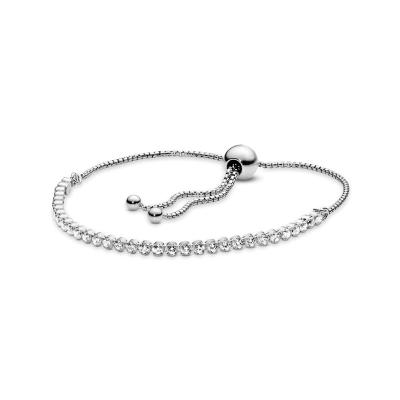 China Charm Wholesale Telescopic Women's Direct Selling Bracelet Manufacturer S925 Sterling Silver Punk Birthday Gift for sale