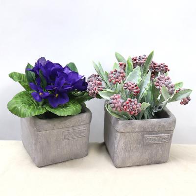 China Fashional Artificial Flowers Best Sell Wholesale Artificial Flowers Plant Bonsai Multi Design Green Artificial Plant for sale