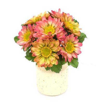 China High Simulation Level Artificial Flower Bouquet Chrysanthemum Sunflower Decor for Office Home Wedding Birthday Holiday Party Decoration Props for sale