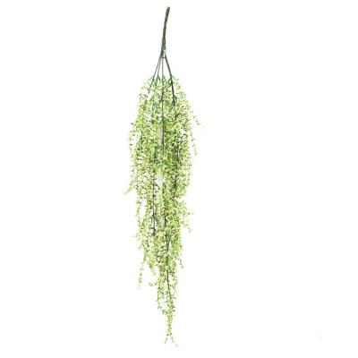 China High Level Simulation Artificial Green Plant Bush Decoration Fake Hanging Garland Greenery Hanging Plant Ivy for sale