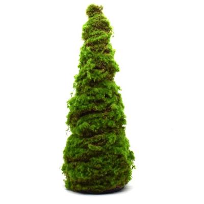 China Artificial Moss Tree Christmas Plant Moss Cone Aquatic Plastic Plants Xmas High Level Simulation Landscape Decoration for sale