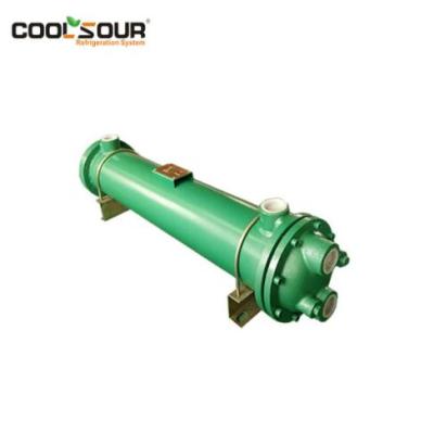 China RESOUR Shell And Tube Water Cooled Refrigeration Parts Condenser for sale