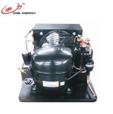 China Parts NEK6212Z Compressor Refrigeration Small Embraco Condensing Units Mini Air Cooled Freezer Unit Hermetic Refrigeration for sale