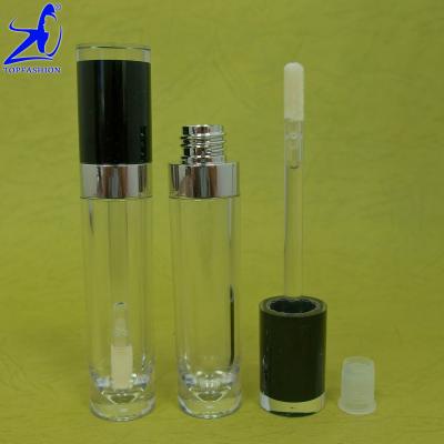 China 50pcs Makeup Cosmetics 5.5g Empty Lip Gloss Concealer Pencil Tubes Refillable Clear Packaging for sale