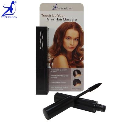 China Black Hair Coloring Brush Made in Taiwan Ancient Hair Root Non-Toxic Touch Up Instant Coverage Gray Color Hair Dye Mascara 9-10g for sale