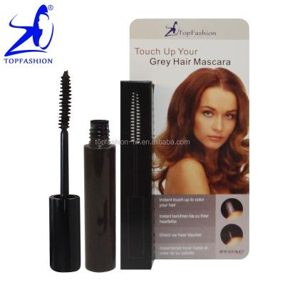 China High Quality Non-Toxic Ancient Root Conceal White Hair Fashion Dark Brown Color Temporary Hair Dye Mascara For Men And Women 9-10g for sale