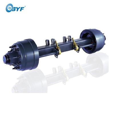 China European Truck Semi Trailer 10 Bolt Wheel Hub Trailer Axle For Sale for sale