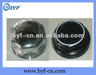 China Trailer Parts Trailer Hub Cap 14T Outer Thread for sale