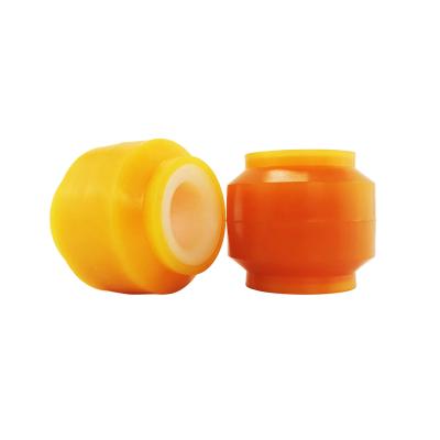 China Spoke Rod Torque Arm Polyurethane Bushing PU Bush Trailer Parts Trailer Suspension Spare Parts For Fuwa Type for sale