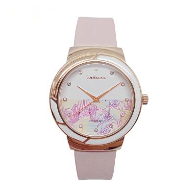 China JUNESUNS Chronograph Lady Design Stainless Steel Movement Fashion Watch 2022 Original Swiss Electronic Quartz Watch for sale