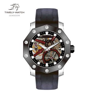 China Hot Selling Brand Chronograph Watch Luxury Men's Stainless Steel Watch Men's Multi-Function Automatic Mechanical Chronometer for sale