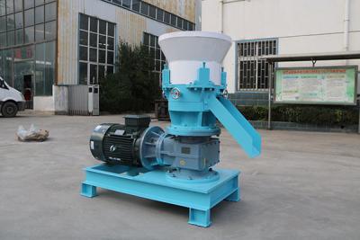 中国 1-2TPH Feed Pellet Production Line 3-30mm Rice Husk Pellet Making Machine 販売のため