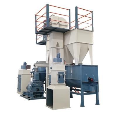 中国 90kw Powder Feed Production Line 15-25TPH Animal Feed Crusher Machine 販売のため