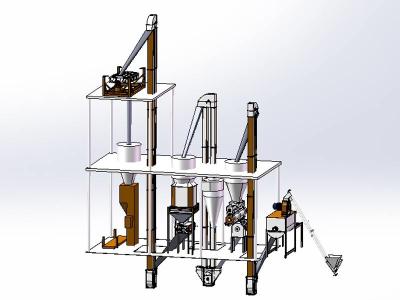 中国 1mmへの6mm Cow Sheep Livestock Feed Equipment 1-10 Ton Per Hr 販売のため