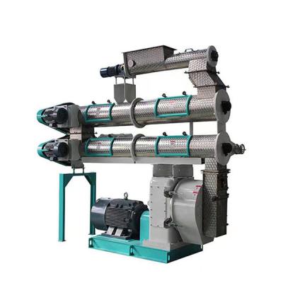 中国 縦のPoultry Farm 2-12mm Pellet Extruder Machine 55kw 販売のため