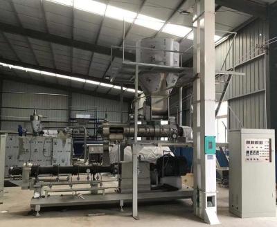 中国 50-120網110Kw Chicken Feed Pellet Machine 8-10TPHの動物性食品Processing Plant 販売のため