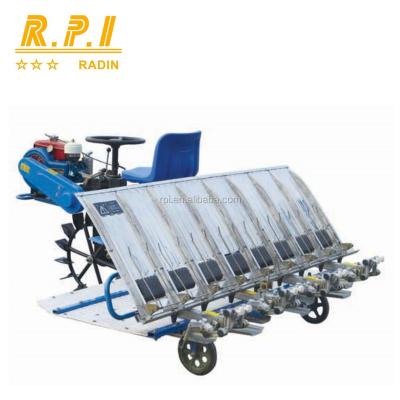 China Farm Rice Planter Diesel Motorized 8 Row Rice Transplanter (Riding Type) for sale