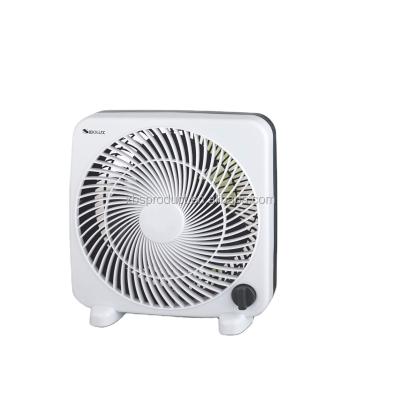 China Mini Plastic Box Fan 9 Inch Mini 3 Speed ​​Air Cooling Plastic Box Portable Electric Fan With ETL/CETL Certificate for sale