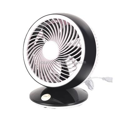 China Hot-selling Mini Adjustable Head 6 Inch Desktop Oscillation USB Mini Fan Portable Swing Fan Kids Gifts With CE for sale