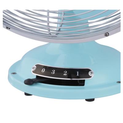 China 2021 Summer Home Appliance 12 Inch 30cm Modern Simple Vintage Metal Desktop Silent Cooling Fan for sale