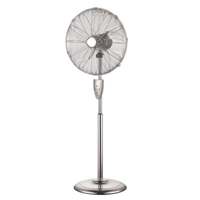 China Plastic Blade Metal Stand Fan AS 16 Inch 50w Power Plastic Blade Metal Stand Electric Fan With Remote Control for sale